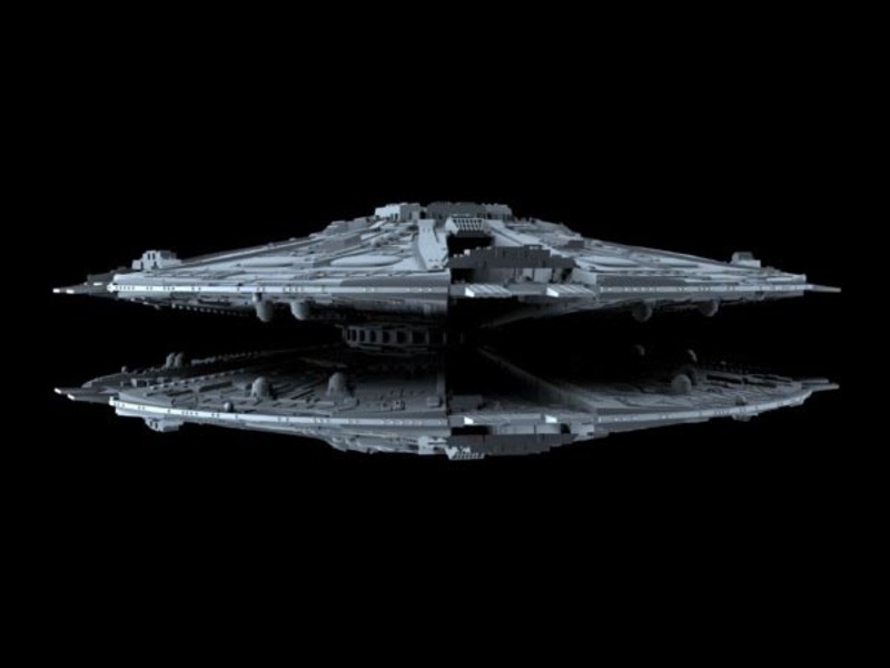 Fictional Starship Size Comparison